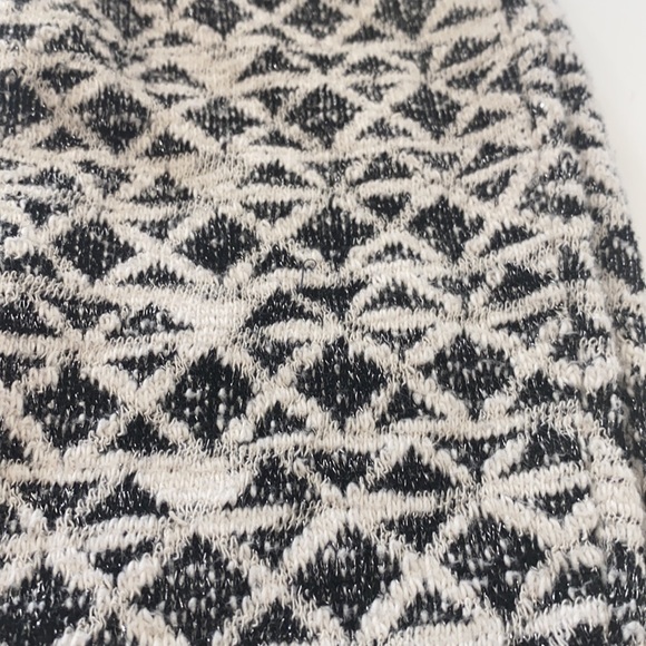 GAP Black and Cream Sweater Leggings Small - Picture 6 of 7